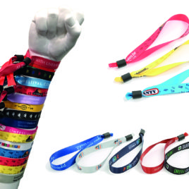 Full colour printed wristbands
