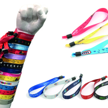 Full colour printed wristbands